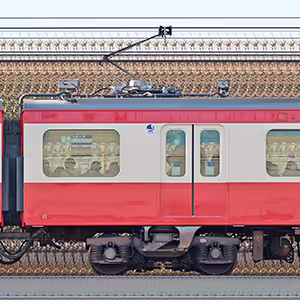 京急電鉄 新1000形（17次車）デハ1202「三浦海岸 河津桜」号