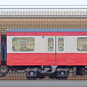 京急電鉄 新1000形（17次車）デハ1204「三浦海岸 河津桜」号