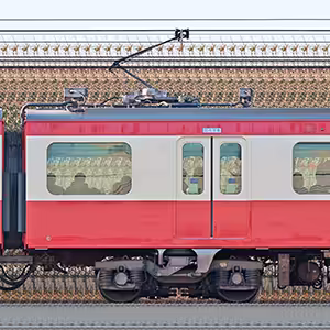 京急電鉄 新1000形（17次車）デハ1207「三浦海岸 河津桜」号
