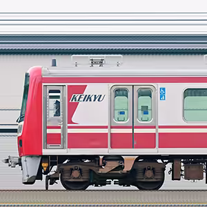 京急電鉄 新1000形(14次車)1343編成(海側)