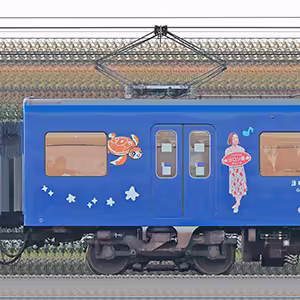 京急電鉄600形デハ606-5「京急ブルースカイトレイン ヨロン号」