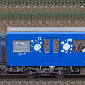 京急電鉄600形デハ606-6「京急ブルースカイトレイン 空と海すいすい号」