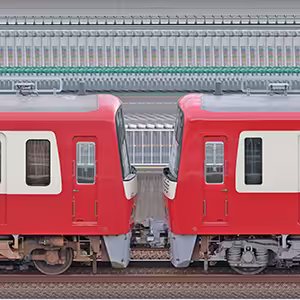 京急電鉄 600形(4次車)655編成+新1000形(2次車・車体更新車)1025編成(山側)