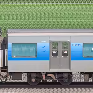 京成3000形（7次車／3050形）3052-6（デザイン変更前）