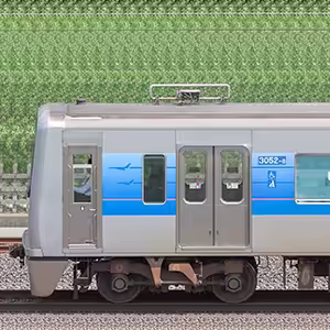京成3000形（7次車／3050形）3052-8（デザイン変更前）