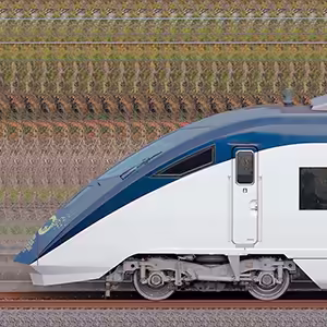 京成AE形AE3編成(成田スカイアクセス開業10周年記念装飾・海側)