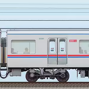 京成3000形（1次車）3001-6
