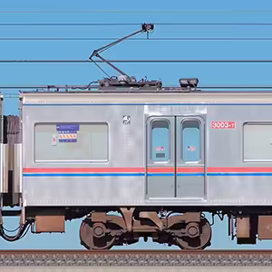 京成3000形（1次車）3003-7（SiC適用VVVFインバータ試験車）