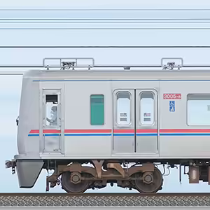 京成3000形（1次車）3005編成（海側）