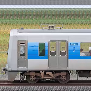 京成3000形（7次車／3050形）3051編成（デザイン変更前・山側）
