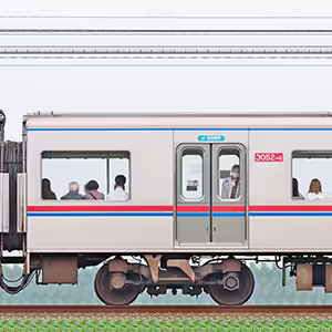 京成3000形（7次車／3050形）3052-6（京成本線転用後）
