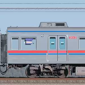 京成3600形モハ3643