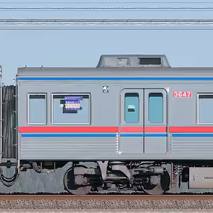京成3600形モハ3647