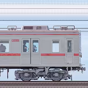 京成3600形クハ3681（ファイヤーオレンジリバイバルカラー）