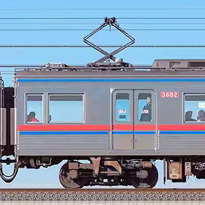 京成3600形モハ3682