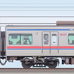 京成3700形（3次車）3763