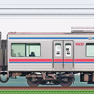 京成3700形（機器更新車）3784