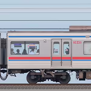 京成3700形（7次車）3845