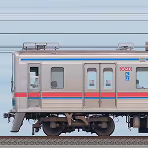 京成3700形(7次車)3848編成(海側)
