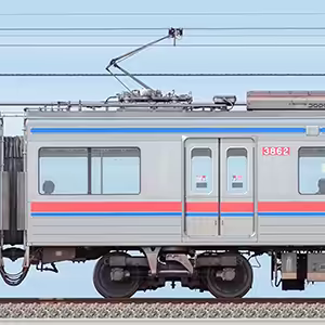 京成3700形（9次車）3862