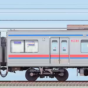 京成3700形（9次車）3863