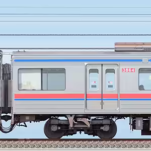 京成3700形（9次車）3864