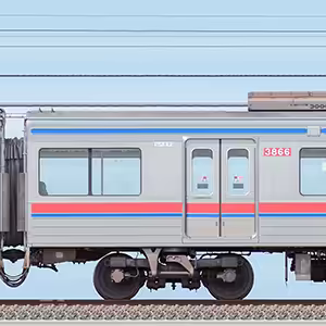 京成3700形（9次車）3866