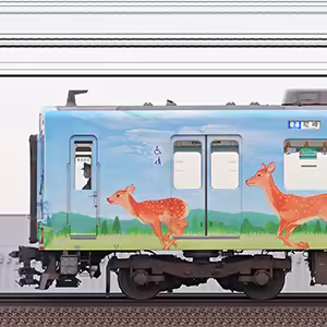 近鉄1026系VH27・1027編成「ならしかトレイン」（海側）