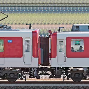 近鉄1220系VC21・1221編成＋2410系AG29・2429編成（南側）