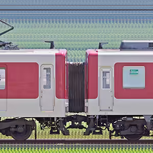 近鉄1254系VC54・1254編成+8810系FC11・8811編成(南側)