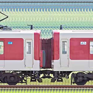 近鉄1422系VW22・1422編成＋1620系VG24・1624編成（南側）