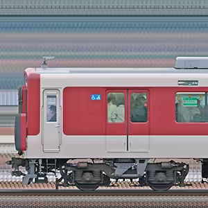 近鉄1422系VW23・1423編成＋2410系W28・2428編成＋5200系VX04・5204編成＋2410系W23・2423編成「伊勢志摩お魚図鑑」 （南側）