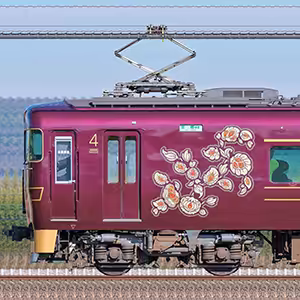 近鉄19200系「あをによし」SA01・19201編成（海側）