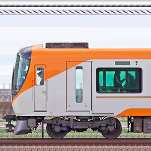 近鉄22600系「Ace」AF02・22602編成（山側）