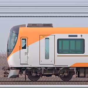 近鉄22600系「Ace」AT53・22653編成（山側）