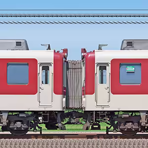 近鉄2430系AG33・2433編成＋W38・2432編成（北側）