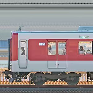 近鉄5800系「L/Cカー」DF13・5813編成(南側)