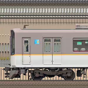 近鉄5820系「L/Cカー」DH25・5825編成（山側）