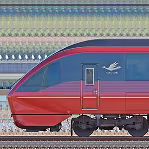 近鉄80000系「ひのとり」HV53・80153編成（海側）