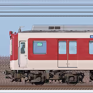 近鉄8600系X52・8602編成(山側)