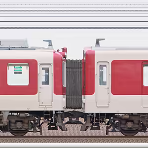 近鉄8600系X71・8621編成＋1249系VE49・1249編成（山側）