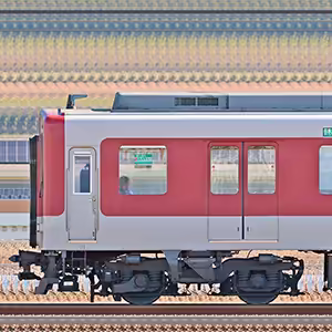 近鉄9200系FC53・9206編成（南側）