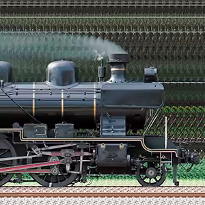 JR九州58654＋50系700番台＋DE10 1206 「SL鬼滅の刃」