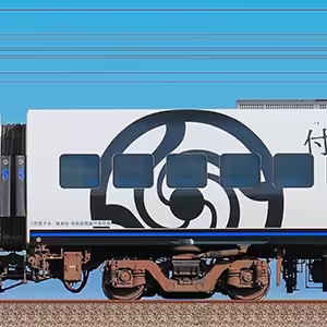 JR九州885系モハ885-10（TVアニメ『呪術廻戦』ラッピング）