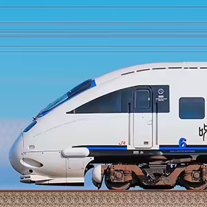 JR九州885系SM10編成 TVアニメ『呪術廻戦』ラッピング