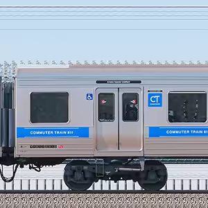 JR九州811系サハ811-2010