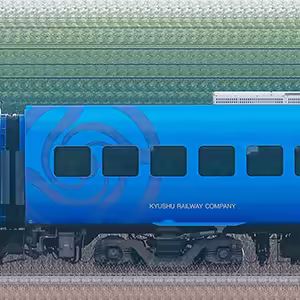 JR九州883系サハ883-1003（ 『劇場版 呪術廻戦 0』ラッピング）