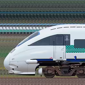 JR九州885系SM10編成「鬼滅の刃」ラッピング