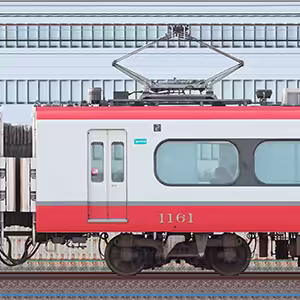 名鉄1000系「パノラマsuper」（2次車）モ1161（リニューアル車）