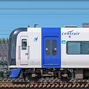 名鉄2000系「ミュースカイ」2010編成（山側）